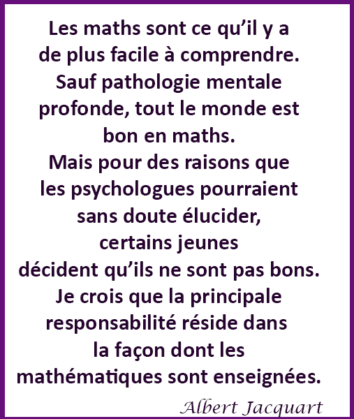 Citation maths