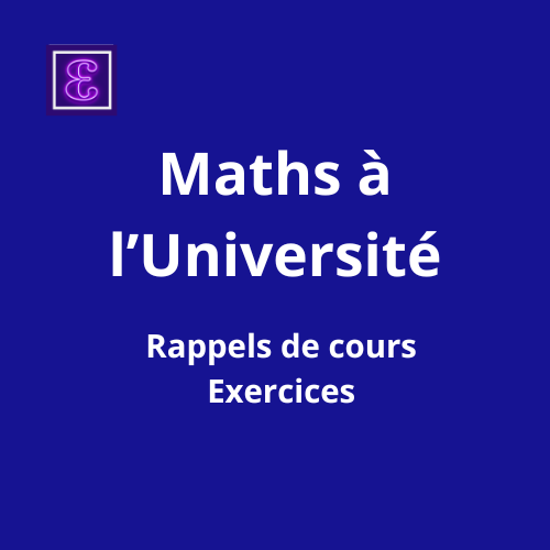 Maths à l'université